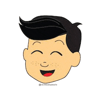 acmsaopaulo happy cute smile emoji Sticker