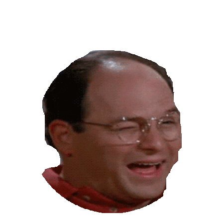 George Costanza Flirt Sticker by imoji
