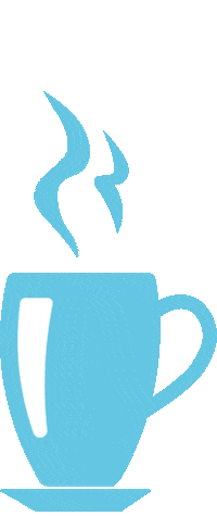 Coffee Cup Sticker by Hobbykokken