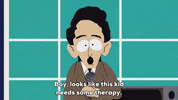 cartman speaker GIF by South Park 