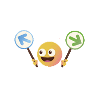 Emoji Direction Sticker