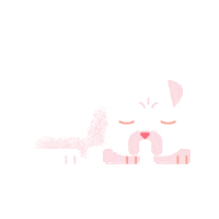 Sweet Dreams Dog Sticker by vitafive