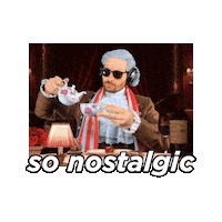 Good Old Days Nostalgia Sticker