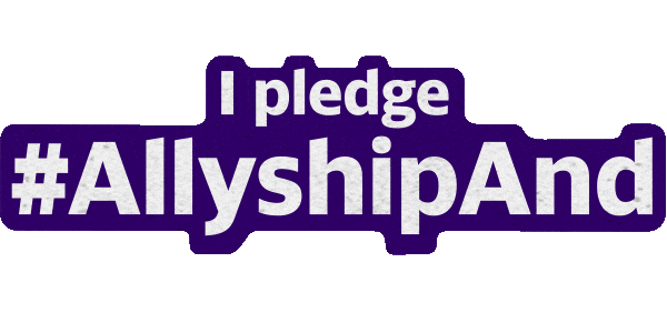 Blm Ally Sticker by Yahoo