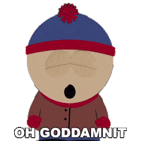 Angry Stan Marsh Sticker by South Park