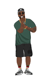 New York Rapper Sticker by Smoke DZA