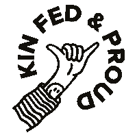 Shaka Sticker by KIN DOG FOOD