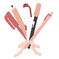 ajuliastory plan planner planning pens Sticker