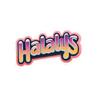 Halalys candy halal halal food halalys Sticker