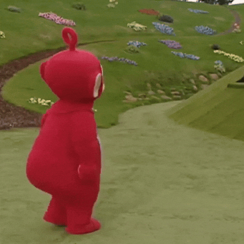 News Sebrae - Edição 57 - GIF do Teletubbies vermelho dando tchau