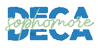 Decasophomore Sticker by DECA Inc.
