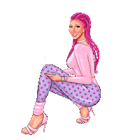 starbeautyco girl fashion pink beauty Sticker