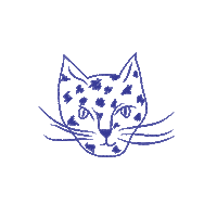 Cat Art Sticker