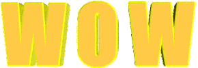 animation wow Sticker by AnimatedText