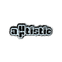 pinnedpins awareness autism pin artistic Sticker