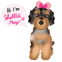 Dogs Heart Eyes Sticker by zoopeez