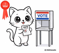 Cat Votar GIF