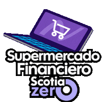 Scotiabankcl digital dinero supermercado finanzas Sticker