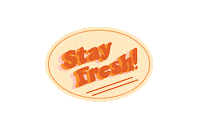 Vintage Stay Fresh Sticker by Shekou Woman