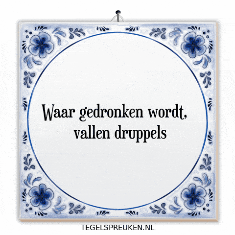 Genieten Gezellig GIF by Tegelspreuken.nl