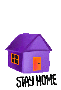 Home Sweet Home Sticker by Tina Touli