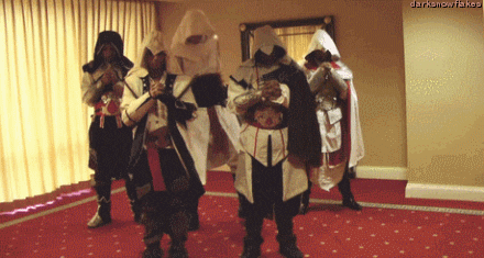 assassins creed harlem shake GIF