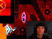 Geometry Dash Demon GIF