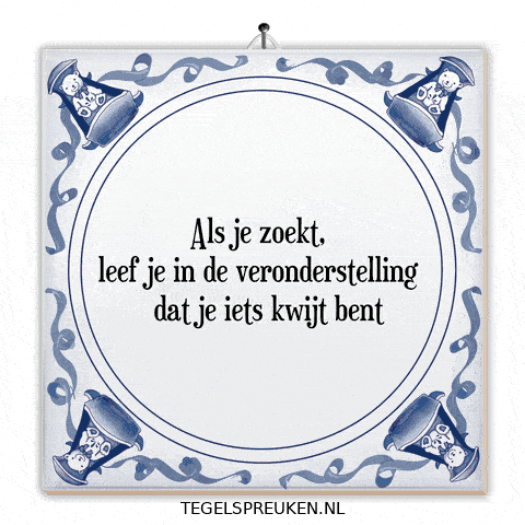 Wijsheid Spreuk GIF by Tegelspreuken.nl