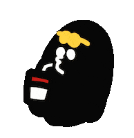 Animation Drinking Sticker
