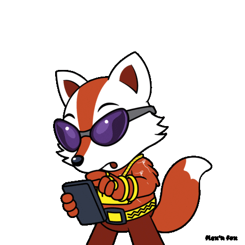 Fox Yes Sticker by VeeFriends
