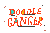 doodleganger birthday swipe up eye autumn Sticker