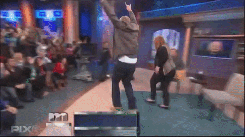 running GIF by The Maury Show