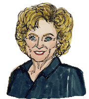 golden girls smile Sticker by Pretty Whiskey / Alex Sautter
