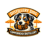 Australian Shepherd Summer Sticker by CopperheadDistillery
