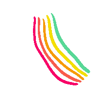 PixieLava rainbow gifts confidence livecolorfully Sticker