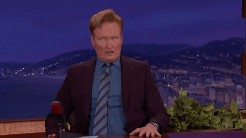 teamcoco giphygifmaker wow what conan obrien GIF