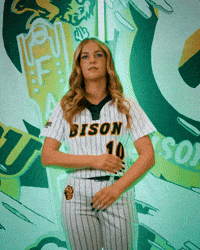 Morgan Zimmerman GIF by NDSU Athletics