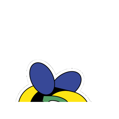Bee Bumblebee Sticker by andywolfofficial