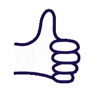 Support Duimen Sticker