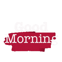 Morning Hello Sticker