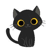 Cat Sticker by Webtilia