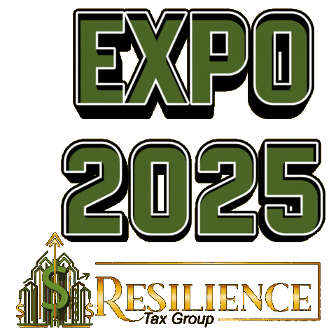 Taxes Expo Sticker by Resilience Tax Group