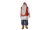 Santa Claus Christmas Sticker by The Elves!