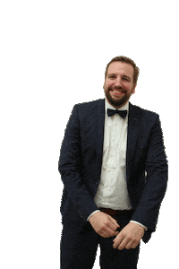 Happy Party Sticker by Laue Festgarderobe