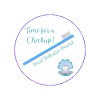pearlpediatricdental teeth dentist tooth pearl pediatric dental Sticker
