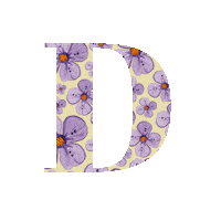 Flowers Words Sticker