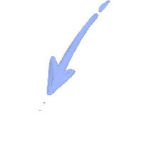 Arrow Tap Here Sticker