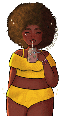 Girl Beauty Sticker