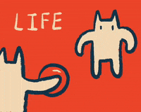 abitan cat cartoon fail life GIF