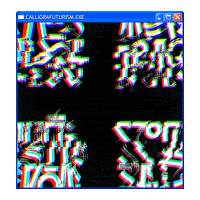 Pokras Calligrafuturism Sticker by POST-WEB